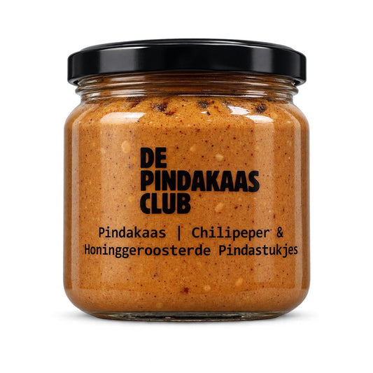Chilipeper Honing: de pot van De Pindakaas Club
