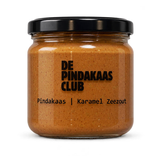 Karamel Zeezout: de pot van De Pindakaas Club